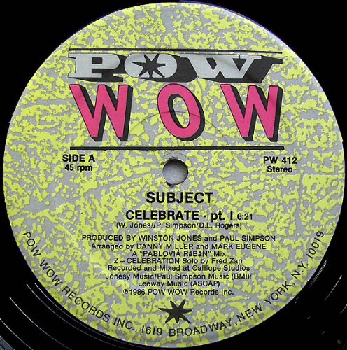 Celebrate [Vinyl LP] von Pow Wow Records