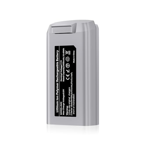 PoweLyt 1 Stück Mini 2 Series Intelligent Flight Akku 2400mAh Upgraded Drohnen-Akku Unterstützt bis zu 31 Minuten Flugzeit Vollständig kompatibel mit DJI Mini 4K/2/2 SE/SE Drohne PoweLyt 1 Stück Mini 2 Series Intelligent Flight Akku 2400mAh Upgraded Drohnen-Akku Unterstützt bis zu 31 Minuten Flugzeit Vollständig kompatibel mit DJI Mini 4K/2/2 SE/SE Drohne von PoweLyt