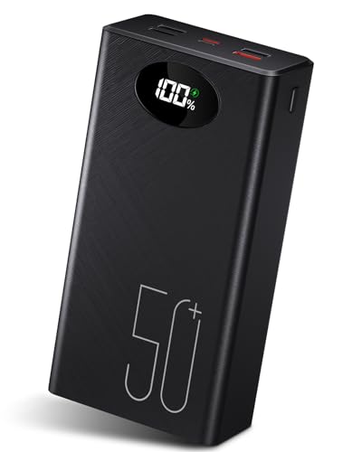 Powerbank 50000mAh Tragbarer Ladegerät: 22,5 W Schnelllade-Externer Akku - Powerbank mit 5 Ausgängen & 2 Eingängen und Taschenlampe Radio with Power Bank Powerbank 50000mAh Tragbarer Ladegerät: 22,5 W Schnelllade-Externer Akku - Powerbank mit 5 Ausgängen & 2 Eingängen und Taschenlampe Radio with Power Bank von Powelephant