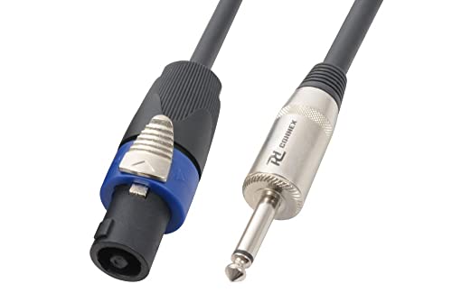 PD Connex Signalkabel Lautsprecherkabel 6,3 mm Klinke - Speakon - 5 Meter von Power Dynamics