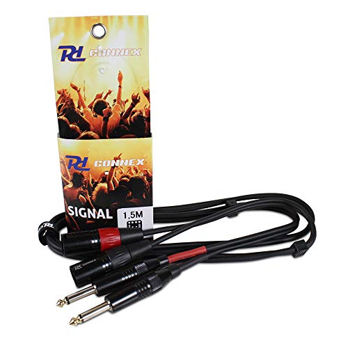 Power Dynamics PD Connex Kabel 2x XLR-Stecker - 2x 6,3 mm Mono 1,5 m Power Dynamics PD Connex Kabel 2x XLR-Stecker - 2x 6,3 mm Mono 1,5 m von Power Dynamics