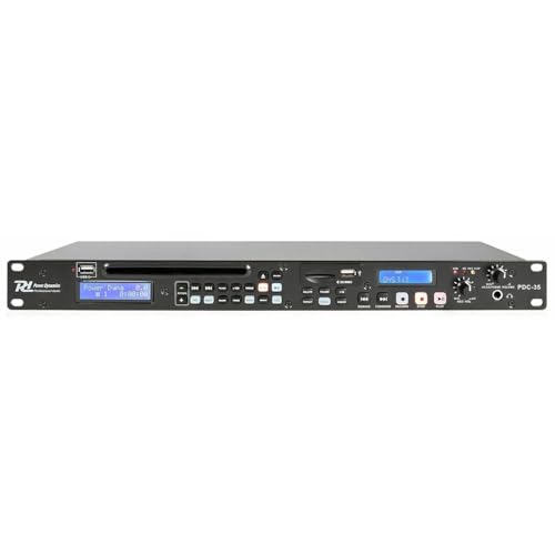 Power Dynamics PDC35 Dual Media Player mit CD, USB und SD mit Aufnahmefunktion von Power Dynamics