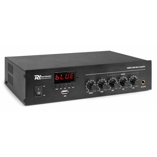Power Dynamics PDM25 100 V Verstärker 25 W mit Bluetooth, MP3-Player und Radio Power Dynamics PDM25 100 V Verstärker 25 W mit Bluetooth, MP3-Player und Radio von Power Dynamics