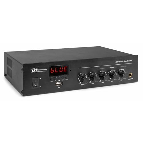 Power Dynamics PDM45-100 Volt Verstärker mit Bluetooth und Radiofunktion 45 Watt, 100V Radio-Verstärker, MP3 Player, Line-Input, Musikinstallation, Radio Receiver für Geschäfte, Zuhause uvm. Power Dynamics PDM45-100 Volt Verstärker mit Bluetooth und Radiofunktion 45 Watt, 100V Radio-Verstärker, MP3 Player, Line-Input, Musikinstallation, Radio Receiver für Geschäfte, Zuhause uvm. von Power Dynamics