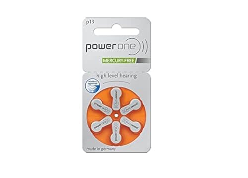 Batterien Hörgeräte Power One P 13 (0% Quecksilber) von Power One