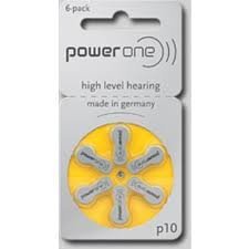 PowerOne Typ 13 im 6er-Blister Hörgeräte-Batterie 1,45 Volt 310mAh ø7,9x5mm PowerOne Typ 13 im 6er-Blister Hörgeräte-Batterie 1,45 Volt 310mAh ø7,9x5mm von Power One