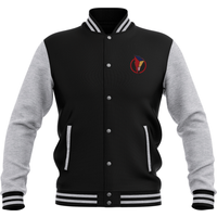 Power Rangers Bolt Patch Varsity Jacket - Schwarz / Grau - XXL von Power Rangers