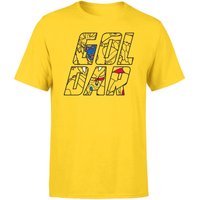 Power Rangers Goldar Text Men's T-Shirt - Gelb - XL von Power Rangers