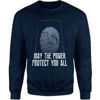 Power Rangers May The Power Protect You Sweatshirt - Navy - L von Power Rangers