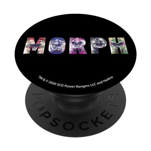 Power Rangers Morph Text Fill PopSockets mit austauschbarem PopGrip von Power Rangers