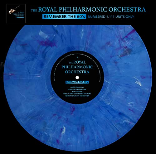 The Royal Philharmonic Orchestra - Remember The 60’s - Limitiert und 1111 Stück nummeriert - 180gr. marbled [ Limited Edition / marbled Vinyl / 180g Vinyl] [Vinyl LP] von Power station