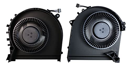 Power4Laptops 12-Volt-GeForce RTX2080 Grafik Version Ersatz Notebook Lüfter (Paar) kompatibel mit HP Omen 17-cb0008ur von Power4Laptops