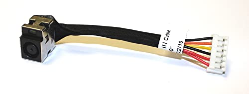 Power4Laptops Ersatz Netzteilbuchse Strombuchse mit Kabel kompatibel mit Compaq Presario CQ60-204TU von Power4Laptops