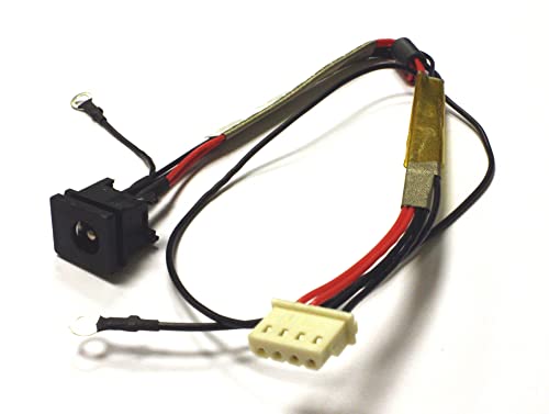 Power4Laptops Ersatz Netzteilbuchse Strombuchse mit Kabel kompatibel mit Toshiba Satellite P300-1DB von Power4Laptops