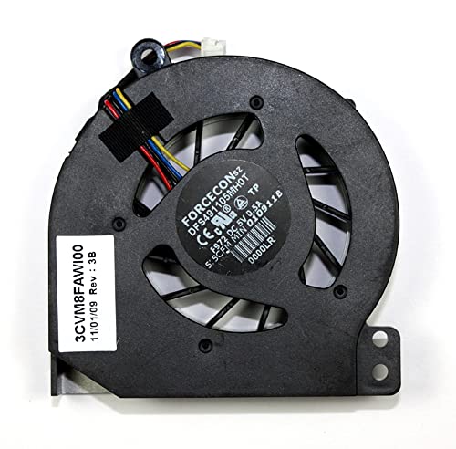 Power4Laptops Ersatz Notebook Lüfter kompatibel mit Dell DFS491105MH0T F972 010911B von Power4Laptops
