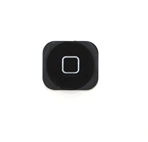 Power4Laptops kompatible Home-Menü-Taste kompatibel mit Apple iPhone 5 Black von Power4Laptops