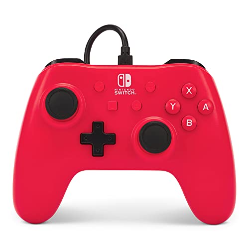 Kabelgebundener Controller für Nintendo Switch – Raspberry Red von PowerA