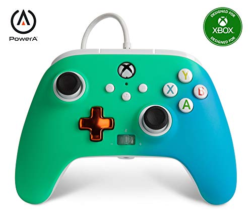 Kabelgebundener PowerA Controller für Xbox Series X|S - Seafoam Fade (Amazon Exclusive) von PowerA