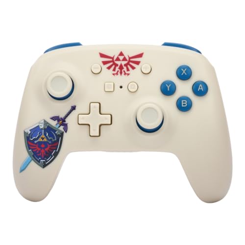 Kabelloser PowerA-Controller für Nintendo Switch - Sworn Protector, Nintendo Switch OLED-Modell, Nintendo Switch Lite, Gamepad, Spiele-Controller, Bluetooth-Controller, Offiziell Lizenziert von PowerA