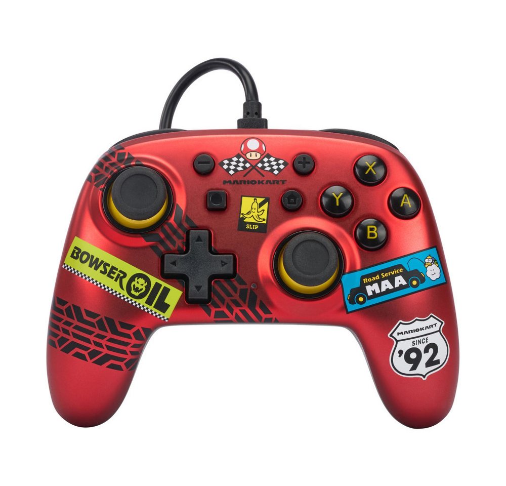 PowerA Nano Wired Controller für Nintendo Switch, Mario Kart: Racer Red Switch-Controller PowerA Nano Wired Controller für Nintendo Switch, Mario Kart: Racer Red Switch-Controller von PowerA