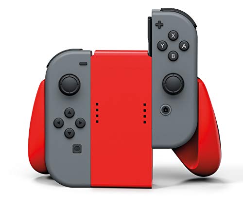 PowerA Nintendo Switch Grip Komfort für Joy Con|rot|lizenziert von PowerA