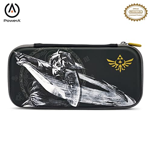 PowerA Schlankes Etui für Nintendo Switch oder Nintendo Switch Lite - Battle-Ready Link, Schutzetui, Gaming-Etui, Griff, Konsolentasche, Zubehöraufbewahrung, offiziell lizenziert PowerA Schlankes Etui für Nintendo Switch oder Nintendo Switch Lite - Battle-Ready Link, Schutzetui, Gaming-Etui, Griff, Konsolentasche, Zubehöraufbewahrung, offiziell lizenziert von PowerA