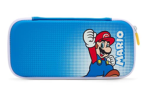 PowerA Schlankes Etui für Nintendo Switch oder Nintendo Switch Lite - Mario Pop Art, Schutzetui, Gaming-Etui, Griff, Konsolentasche, Zubehöraufbewahrung, offiziell lizenziert von PowerA