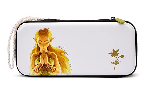 PowerA Schlankes Etui für Nintendo Switch oder Nintendo Switch Lite - Princess Zelda, Schutzetui, Gaming-Etui, Griff, Konsolentasche, Zubehöraufbewahrung, offiziell lizenziert von PowerA