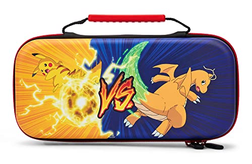 Schutzetui von PowerA für Nintendo Switch - OLED-Modell, oder Nintendo Switch Lite -Pokémon: Pikachu vs. Dragonite, Schutzetui, Gaming-Etui, Konsolentasche, Zubehör, Aufbewahrung, offiziell lizenziert Schutzetui von PowerA für Nintendo Switch - OLED-Modell, oder Nintendo Switch Lite -Pokémon: Pikachu vs. Dragonite, Schutzetui, Gaming-Etui, Konsolentasche, Zubehör, Aufbewahrung, offiziell lizenziert von PowerA