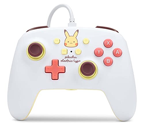 Verbesserter Kabelgebundener PowerA Controller für Nintendo Switch – Pikachu Electric Type, Gamepad, Game-Controller, Kabelgebundener Controller, Offiziell Lizenziert Verbesserter Kabelgebundener PowerA Controller für Nintendo Switch – Pikachu Electric Type, Gamepad, Game-Controller, Kabelgebundener Controller, Offiziell Lizenziert von PowerA