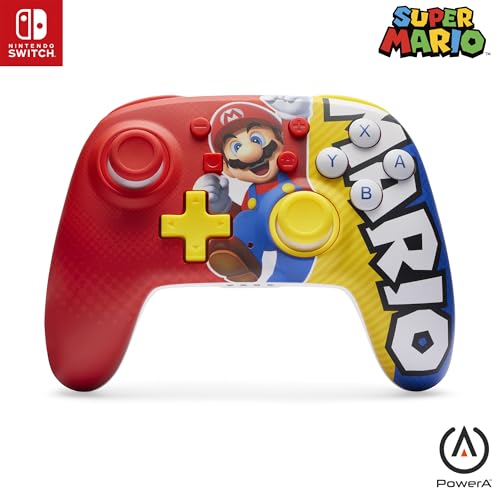 Verbesserter Nano Kabelloser PowerA-Controller für Nintendo Switch - Mario Victory, Nintendo Switch Lite, Gamepad, Spiele-Controller, Bluetooth-Controller, Aufladbar, Offiziell Lizenziert Verbesserter Nano Kabelloser PowerA-Controller für Nintendo Switch - Mario Victory, Nintendo Switch Lite, Gamepad, Spiele-Controller, Bluetooth-Controller, Aufladbar, Offiziell Lizenziert von PowerA