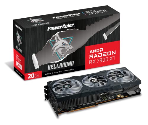 PowerColor Hellhound AMD Radeon RX 7900 XT gddr6 Grafikkarte von PowerColor