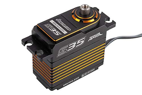PowerHD Brushless Premium Digital Servo S35Black Golden 7.4V 30kg 0.075sec PowerHD Brushless Premium Digital Servo S35Black Golden 7.4V 30kg 0.075sec von PowerHD