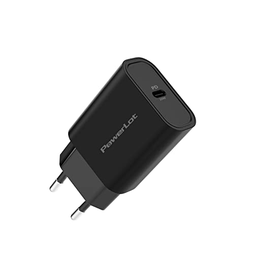 PowerLot 20W USB C Ladegerät PD 3.0 Netzteil Kompatibel für iPhone 14/14 Plus/14 Pro/14 Pro Max/13 Serie/12/SE, Schnellladegerät für Pixel 7 Pro, iPad, AirPods, iWatch 8 Ultra, usw von PowerLot