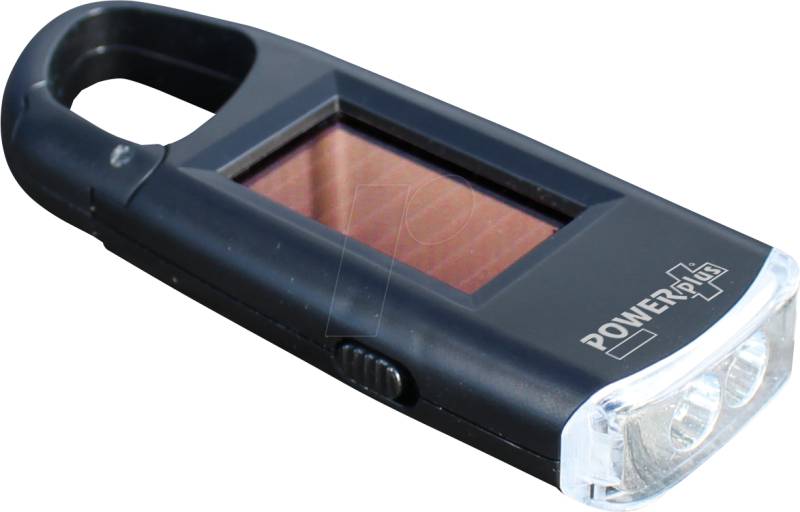 PP VIPER - Solar LED-Schlüsselbundleuchte, 8 lm von PowerPlus