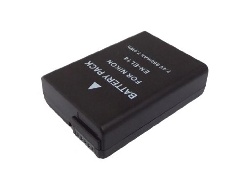 7,40V Kompatibler Ersatz Akku für Nikon D3100, D3200, D5100, passt zu EN-EL14, EN-EL14e 7,40V Kompatibler Ersatz Akku für Nikon D3100, D3200, D5100, passt zu EN-EL14, EN-EL14e von PowerSmart