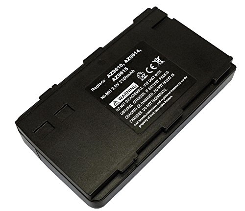 NiMH 9,60V 2100mAh Kompatibler Ersatz für JVC BN-BP31, BN-V5GU, BN-V6GU, BN-V7GU, BN-V8GU, NB-P5U, NB-P6U, NB-P7U, NB-P8U, GR-S35, GR-S55, GR-S55U, GR-S70EG, GR-S70U, GR-S75, GR-S75U, GR-S77U, GR-S99, GR-S99EG, GR-S99EU, GR-S500U, GR-S505EG, GR-S505U, GR-S550U, GR-S707, GR-S707E, GR-S707EG, GR-S707U CHINON, GR-C1U, GR-C2U, GR-C7, GR-C7U, GR-C7UPKG, GR-C9, GR-C9U, GR-C11, GR-C11U, GR-C25, GR-C30U, GR-C35U, GR-C40U, GR-C55, GR-C55U, GR-C250, GR-C707, GR-A1E, GR-A1U, GR-A30, GR-A30E, GR-A30U, GR-A60S, GR-A60U, GR-2U, GR-15U, GR-25, GR-25U, GR-30A, GR-30U, GR-35U, GR-40, GR-40U, GR-45, GR-55, GR-60U, GR-65EG, GR-65U, GR-70U, GR-303, GR-303EG, GR-303U, GR-305, GR-400, GR-450, GR-505, GR-707U, GR-5505, CR-C7U, CR-S500, FG-500U, FG-700U, GF-500U, GF-700U, GF-S550U, JVC GR, GR-A, GR-C, GR-S Serien Camcorder Akku von PowerSmart