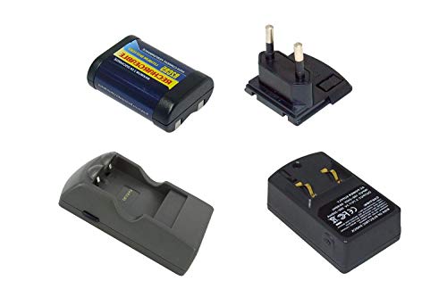 PowerSmart® 100-240AC (Input), DC 3.85V/7.3V, 350mA (Output) Ladegeräte für Pentax AFL-240, AFL-240R, AFL-280, AFL-320, PZ-1P, Z-1, 2CR5 (1 Ladegerät + 1 Akku) von PowerSmart