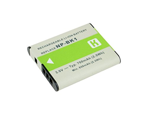 PowerSmart® Akku NP-BK1 für Sony Bloggie MHS-PM5 Serien Cyber-Shot DSC-S750, DSC-S780, DSC-S950, DSC-S950B, DSC-S950P, DSC-S950S, DSC-S980, DSC-S980S, DSC-W180, DSC-W180B, DSC-W180R, DSC-W180S von PowerSmart