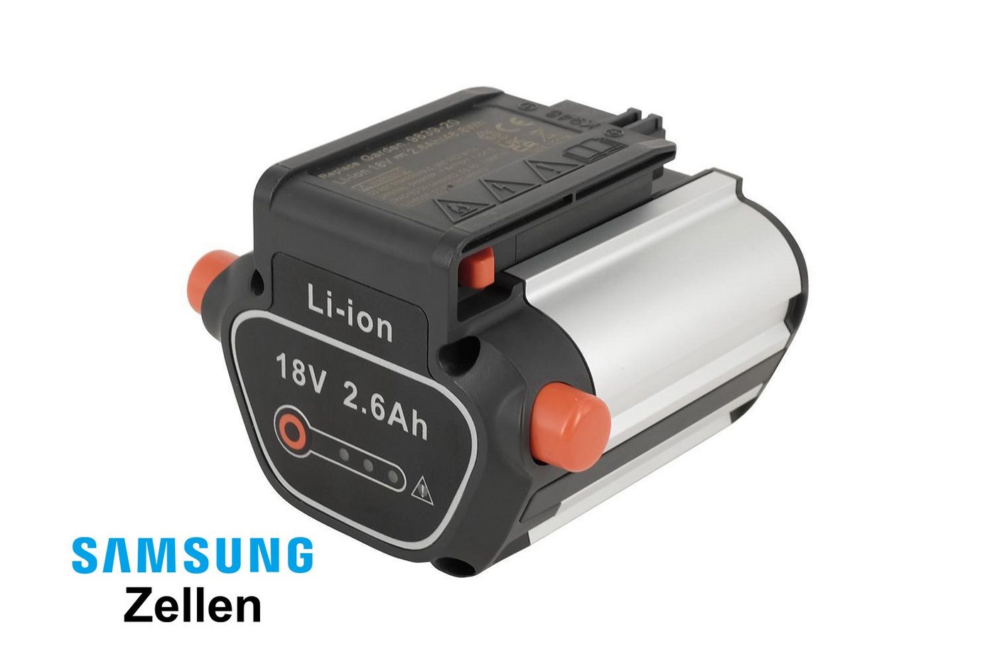 PowerSmart BLi18 Akku für GARDENA BLi-18 9839-20 9840-20 Li-ion 2600 mAh (18 V) von PowerSmart