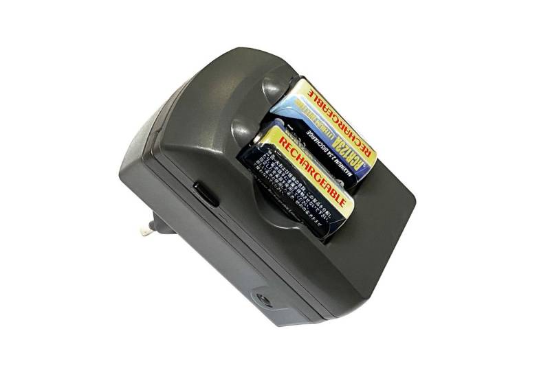 PowerSmart CFR001EB Kamera-Ladegerät (für Konica Big Mini BM201, Big Mini BM302, Big Mini BM302 Auto Date und 2 pcs RCR123A Akku) von PowerSmart