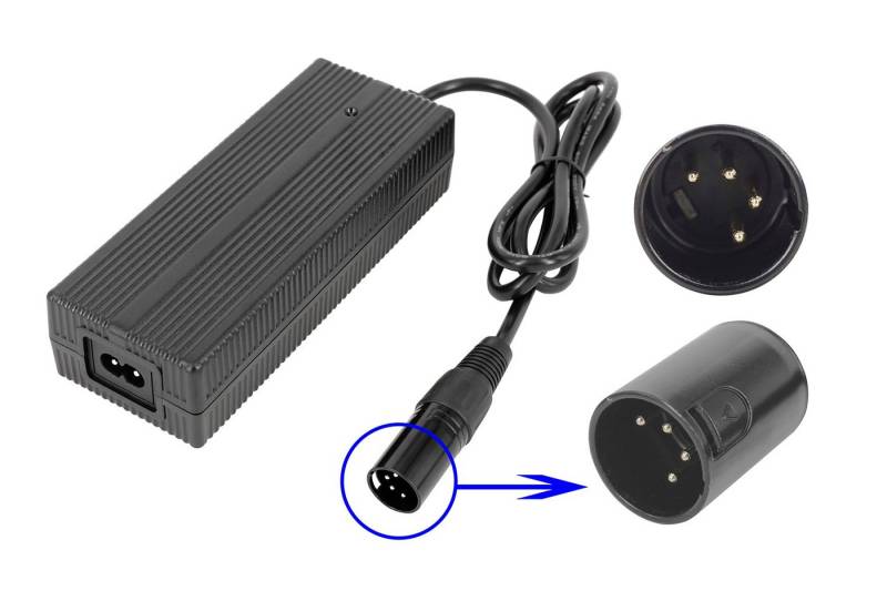 PowerSmart CFY131030E.402 Batterie-Ladegerät (Schnellladegerät 130W (42V / 3A Ladestrom) für 36V eBike Akkus von RALEIGH mit Impulse 1.0 und 2.0) von PowerSmart
