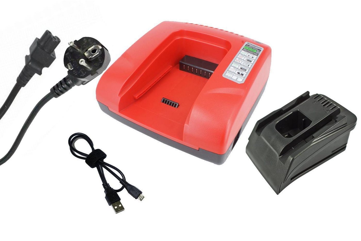 PowerSmart CHL002RE Batterie-Ladegerät (für Hilti C 4/36-ACS, B 22/1.6, B 36/3.0, B22/2.6, B36/3.9, AG 125-A22, HDE 500-A22, SCM 22-A, SCW 22-A, SF 22-A, SFC 22-A, SFH 22-A, SFL 22-A) von PowerSmart