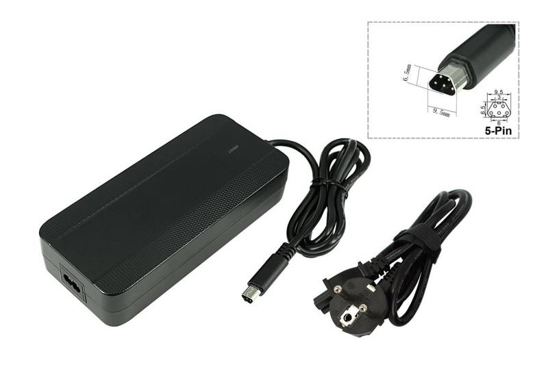 PowerSmart CAA081020E.501 Batterie-Ladegerät (42V(Ausgang) 2A für 36V Akku für Phylion Joycube E-Bike Elektro-Fahrrad) von PowerSmart
