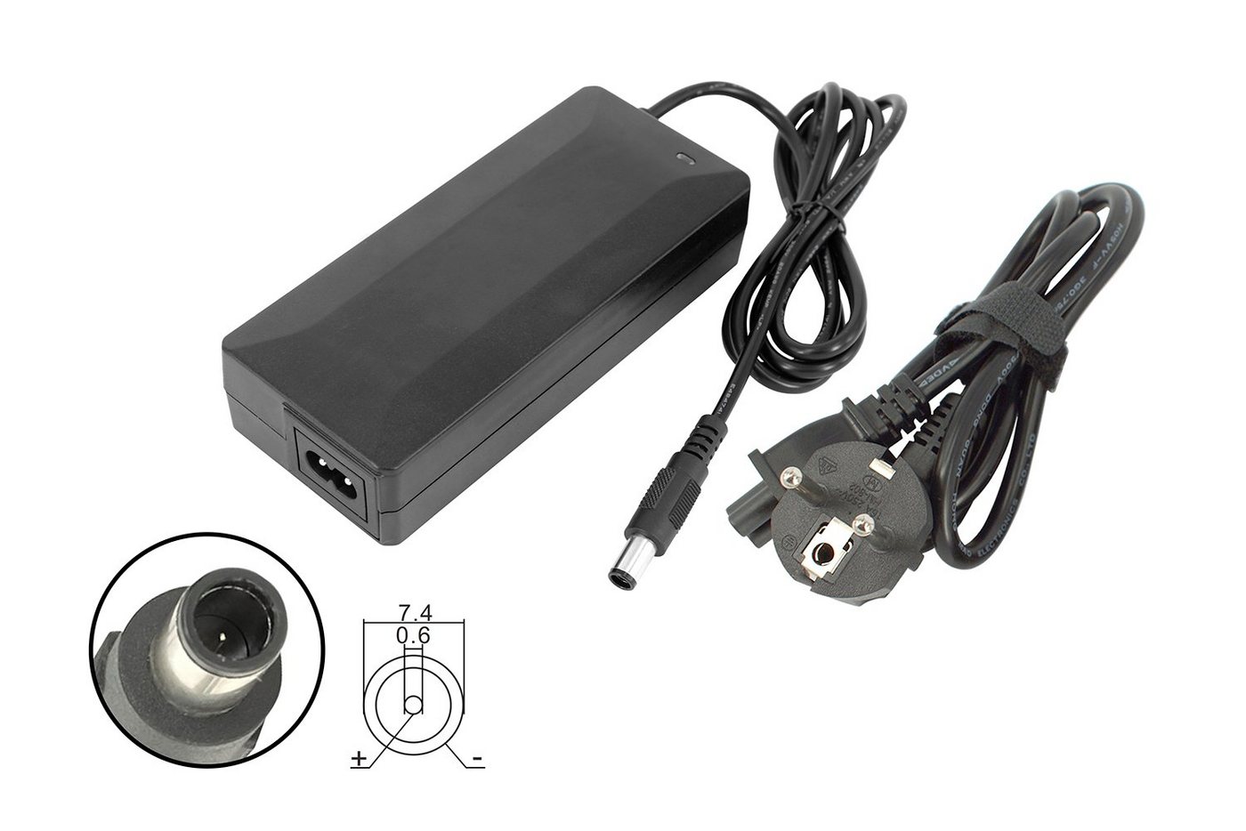 PowerSmart CPF081020E.103 Batterie-Ladegerät (E-Bike Akku 36V 2A 80W Netzteil AC Adapter für elektrisches Fahrrad) von PowerSmart