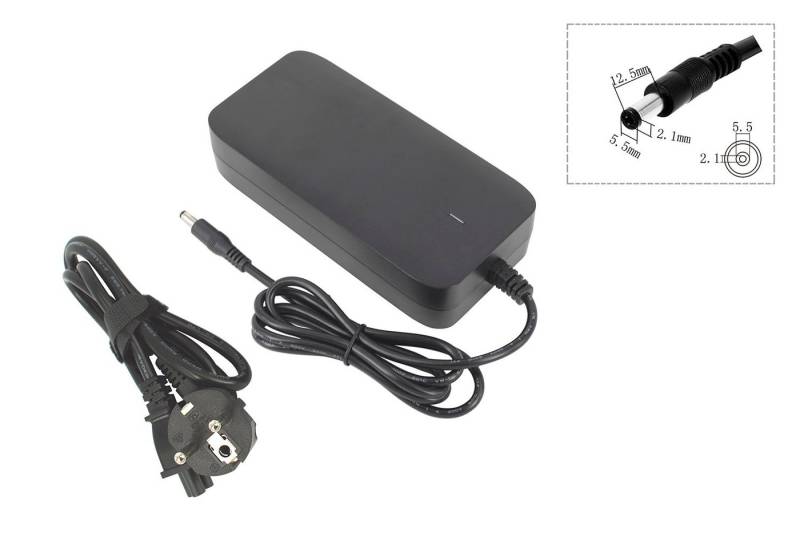 PowerSmart CPN131030E.001 Batterie-Ladegerät (Netzteil 36V 3A für Prophete Entdecker Trekking 28, 2.1 mm x 5.5 mm Stecker) von PowerSmart