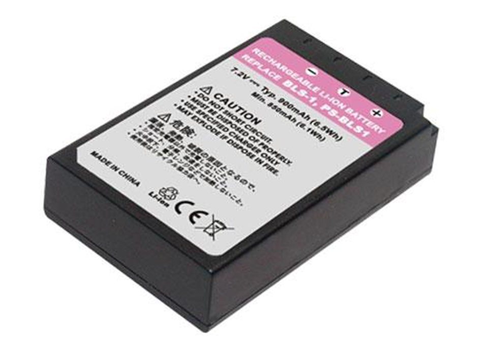 PowerSmart DOY008.531 Kamera-Akku Ersatz für OLYMPUS BLS-1, PS-BLS1 Lithium-ion (Li-ion) 900 mAh (7,2 V) von PowerSmart