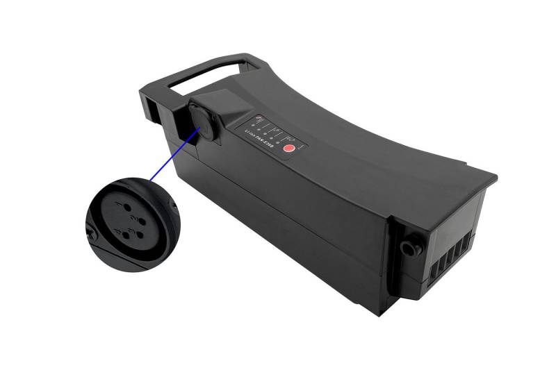 PowerSmart LEB36HY002.D29 E-Bike Akku für Focus Aventura Impulse Speed 1.0 Damen Li-ion 14500 mAh (36 V) von PowerSmart
