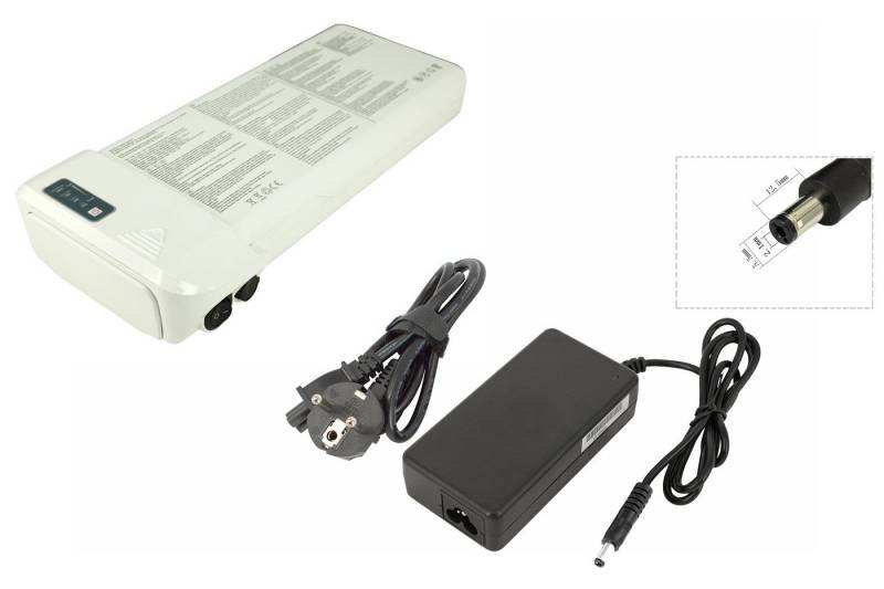 PowerSmart LEB37H27A.906 E-Bike Akku 14Ah für Saxonette City Light Plus (1-2-3.TV), Saxonette Fashion (QVC), Saxonette Fashion Plus (QVC)mit Ladegerät Li-ion 14000 mAh (36 V) von PowerSmart