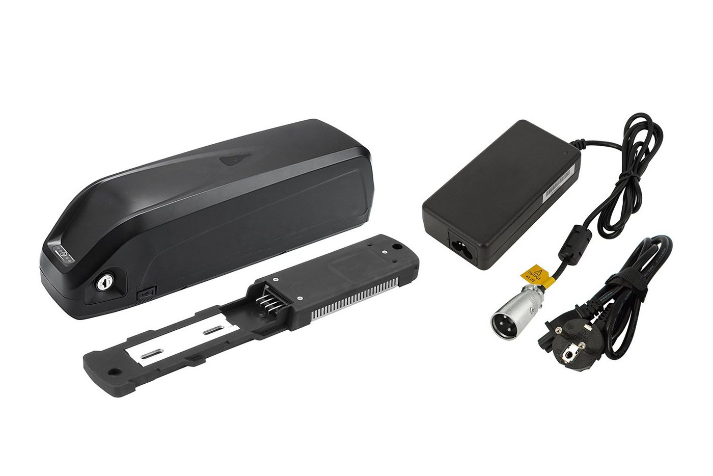 PowerSmart LEB37V13B.916 E-Bike Akku 21Ah Hailong I-II für Crossroads MTB Cycoo 27,5 Zoll, mit Batteriehalterung und Ladegerät Li-ion 21000 mAh (36 V) von PowerSmart
